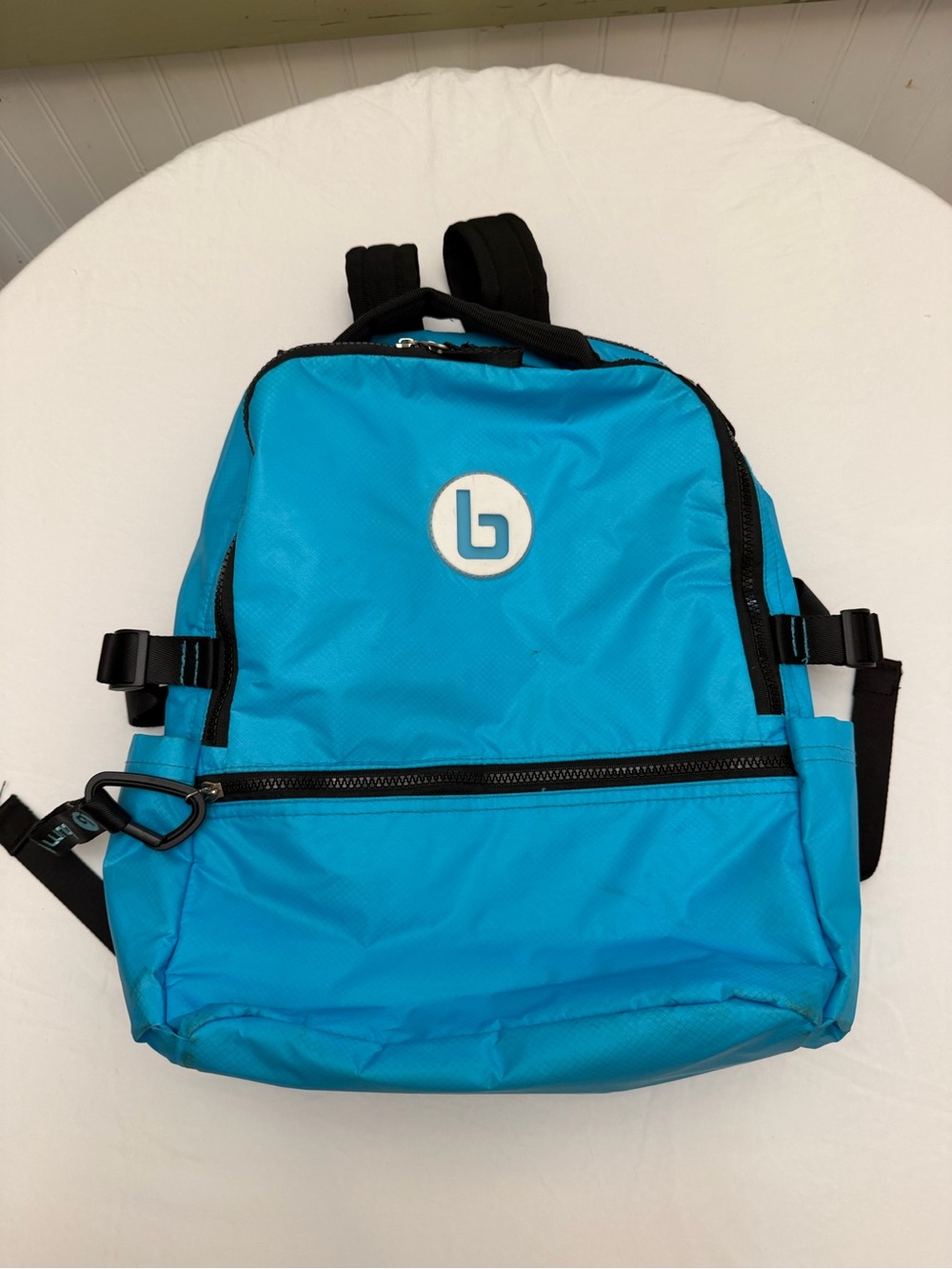 Blue Burn Backpack with Logo - Casual Daypack